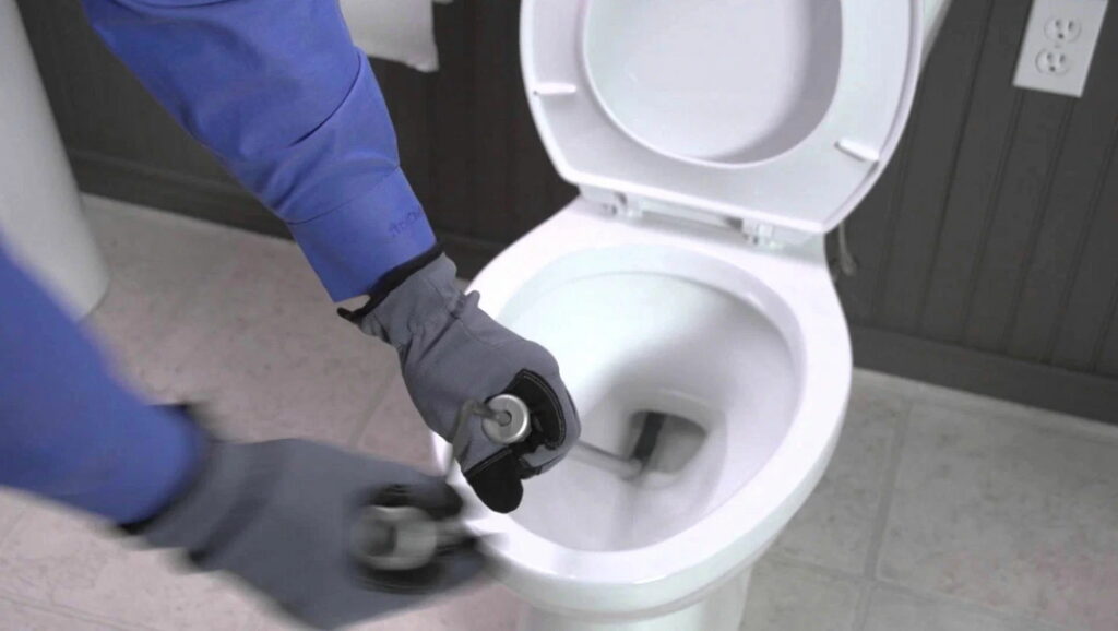 How to Clear a Toilet Drain