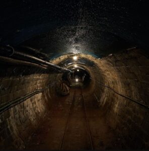 Professional measures to blocked sewage drains